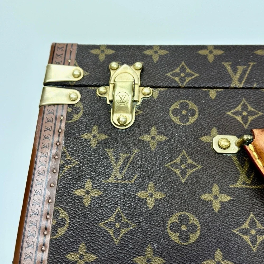 Rare Vintage Louis Vuitton Super President Luggage Monogram Made in‎ France